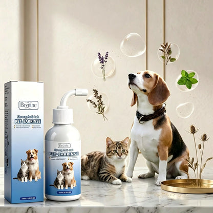 Gentle Pet Ear Wash for Dogs & Cats – Odor-Free Cleaning Solution for Healthy, Itch-Free Ears