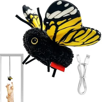 Electric Interactive Cat Toy – USB Rechargeable 300mAh, Indoor & Outdoor Play for Small, Medium & Large Cats and Kittens