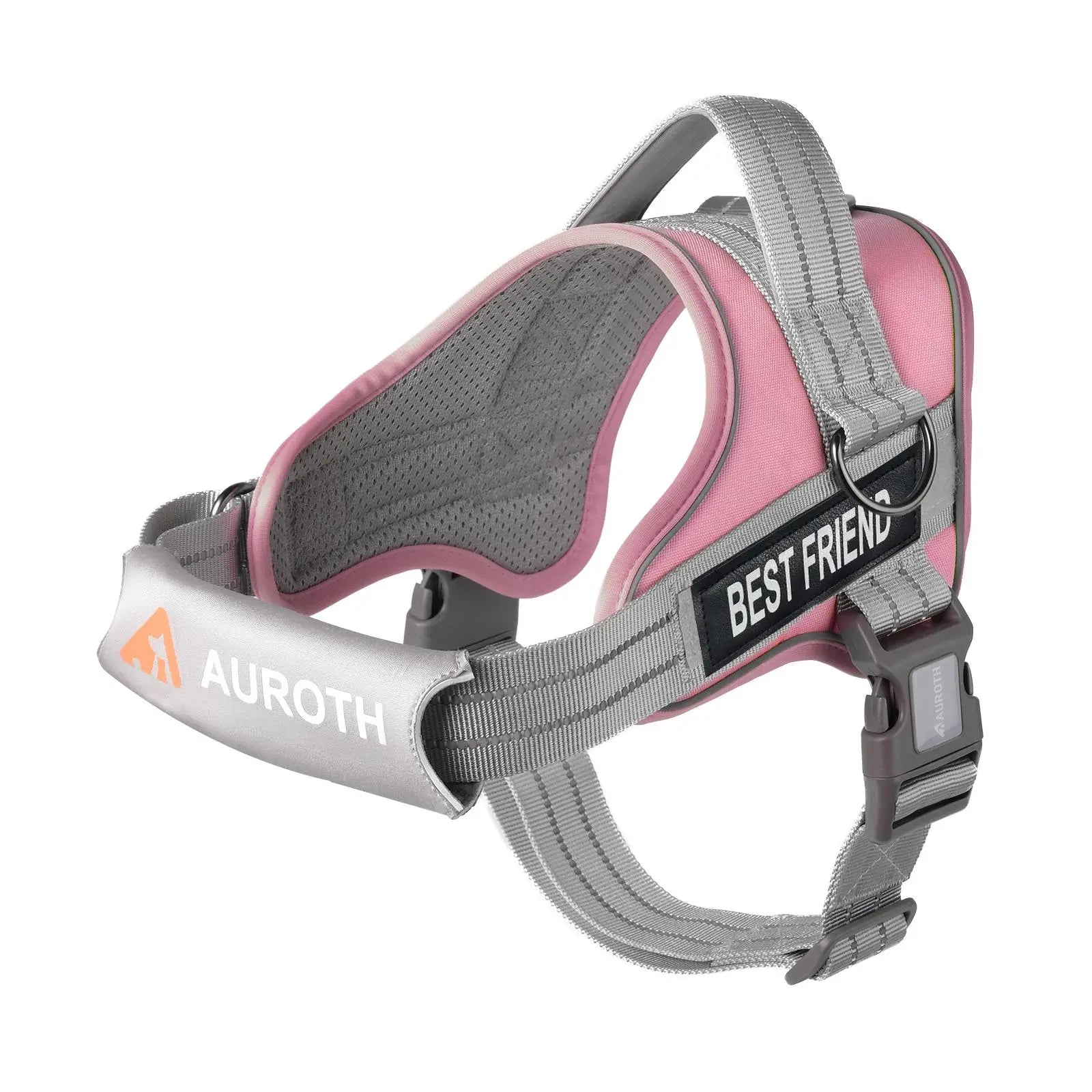 Auroth No-Pull Dog Harness – Soft Padded Reflective Vest with Adjustable Fit, Easy On/Off, Fits Small, Medium & Large Dogs