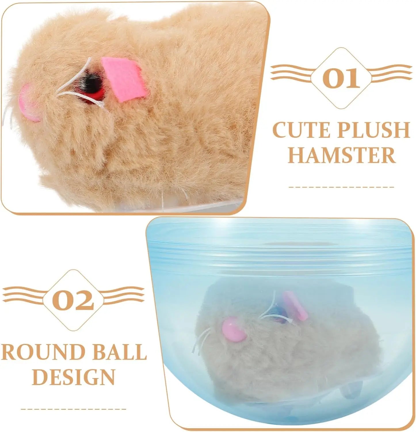 Boredom Buster Smart Cat Toy – USB Rechargeable Auto-Rolling Mouse Ball for Hands-Free Indoor Play