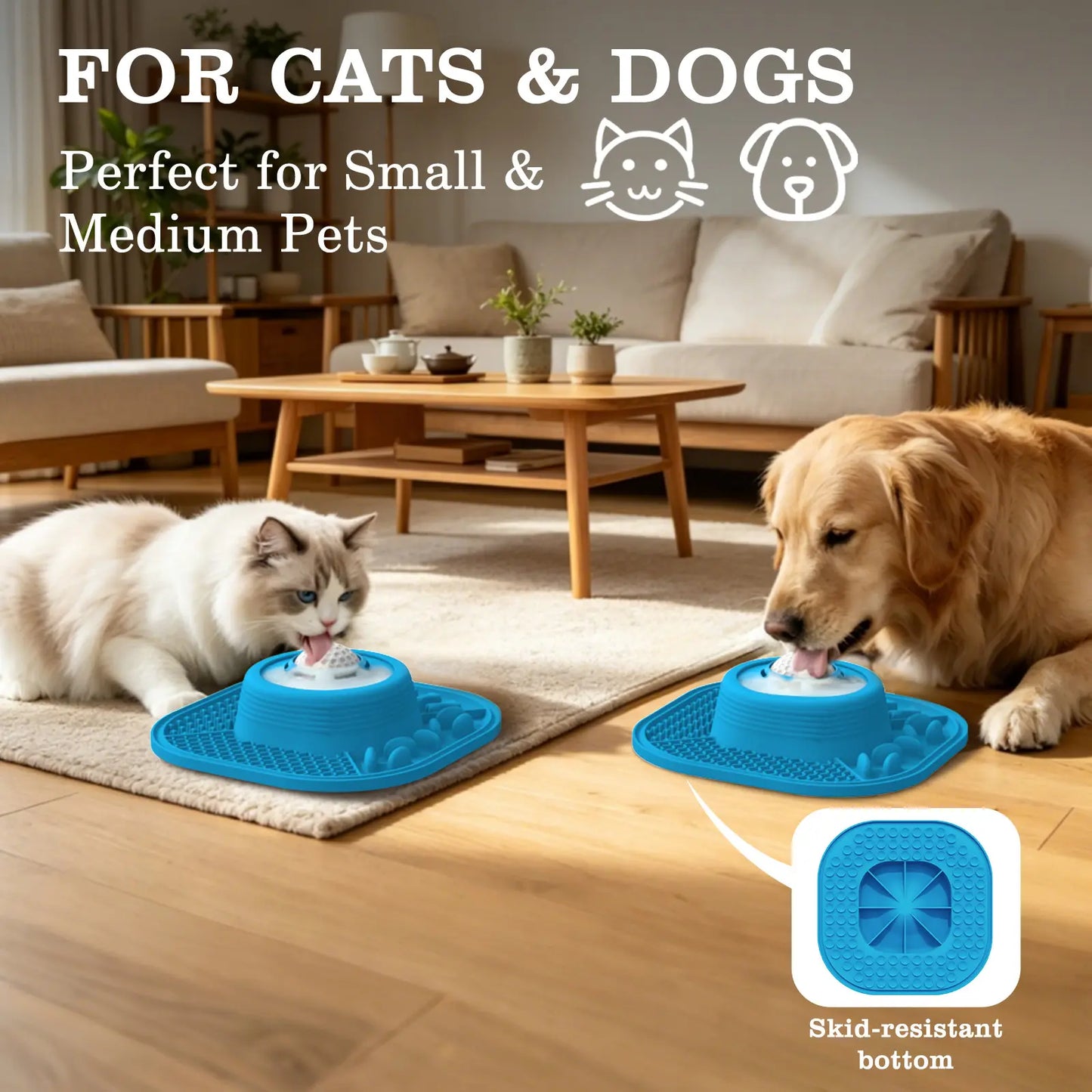 Pawlove Dog Slow Feeder Bowl – Anti-Slip Ball-In Liquid Feeder for Bone Broth, Yogurt & Anxiety Relief, Food-Grade, Dishwasher Safe