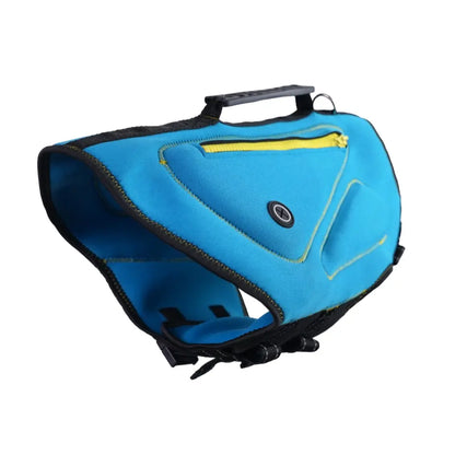 Mudpuppy Premium Dog Life Jacket – Adjustable Pet Life Vest for Swimming & Boating, Free Bath Towel Included, Multiple Sizes