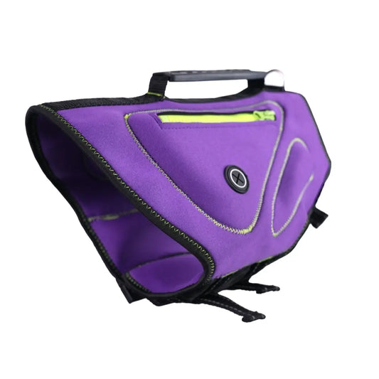 Mudpuppy Premium Dog Life Jacket – Adjustable Pet Life Vest for Swimming & Boating, Free Bath Towel Included, Multiple Sizes
