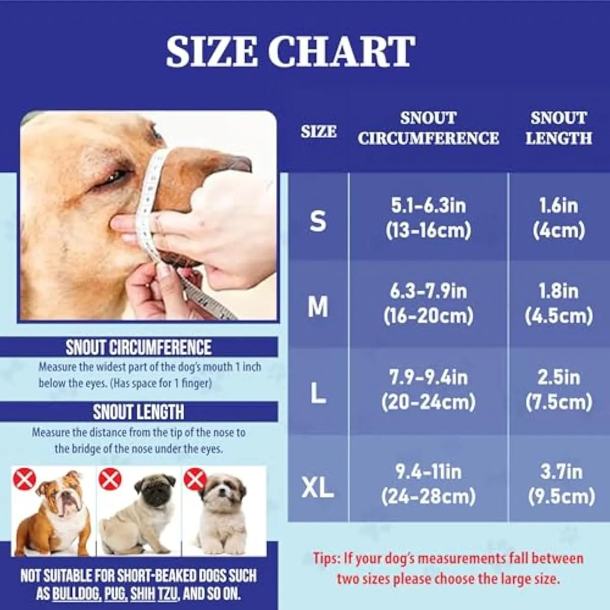 Breathable Mesh Dog Muzzle – Adjustable Air Mesh Muzzle to Prevent Biting, Barking & Chewing, Comfortable Fit for All Dog Sizes