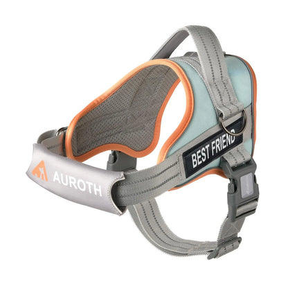 Auroth No-Pull Dog Harness – Soft Padded Reflective Vest with Adjustable Fit, Easy On/Off, Fits Small, Medium & Large Dogs
