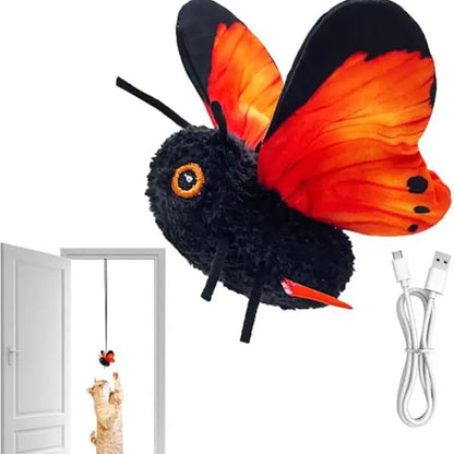 Electric Interactive Cat Toy – USB Rechargeable 300mAh, Indoor & Outdoor Play for Small, Medium & Large Cats and Kittens